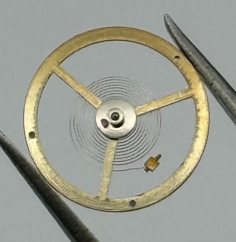 Ebosa 65 Balance Wheel Complete And Spring 12½’’’ 942 Watch Movement Parts NOS