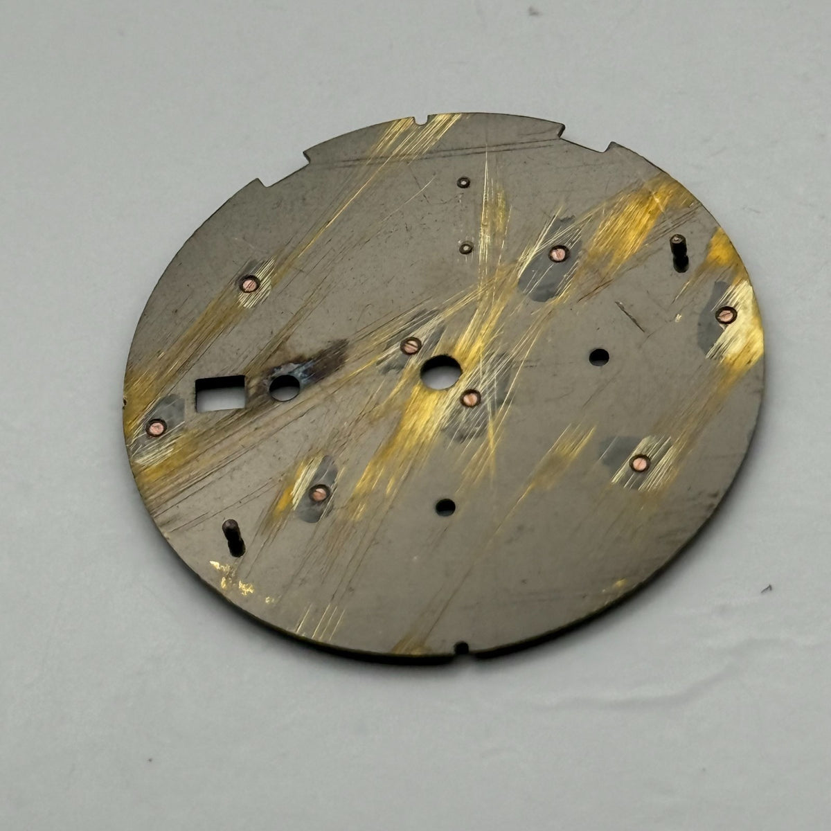 Seiko 7T62-0MA8 Watch Dial Arctura Chronograph Black Spare Parts Repair 29.5mm