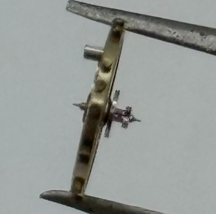 AS 500 Balance Wheel Complete And Spring 6½’’’ Renata 427 Watch Movement Parts