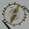 FHF 25 Balance Wheel Complete And Spring Renata 566 Watch Movement Parts NOS