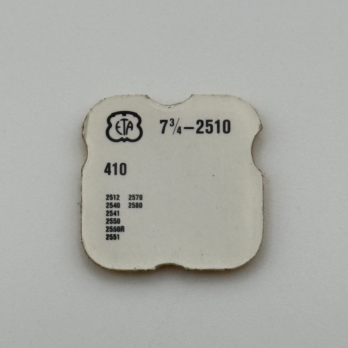 ETA 2510 Winding Pinion - 7 3/4 - 410 - New Old Stock - Watch Parts
