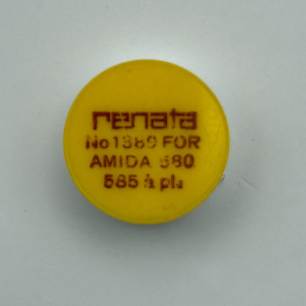 Amida 580 585 Balance Wheel Complete And Spring 1389 Watch Movement Parts NOS