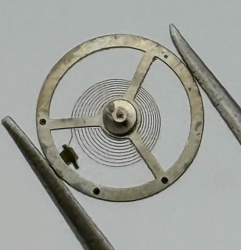 EB 1504 1570 Balance Wheel Complete And Spring 8¾’’’ 4227 Watch Movement Parts
