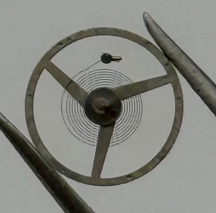 ETA 2487 Balance Wheel Complete And Spring 5½’’’ 5153 Watch Movement Parts NOS