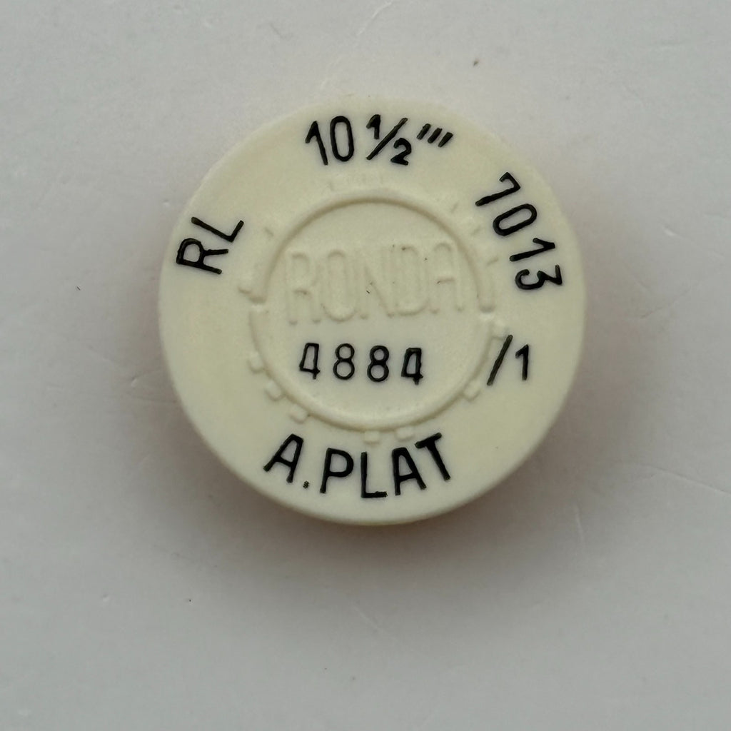RL 7013/1 Balance Wheel Complete And Spring 10½’’’ 4884 Watch Movement Parts NOS