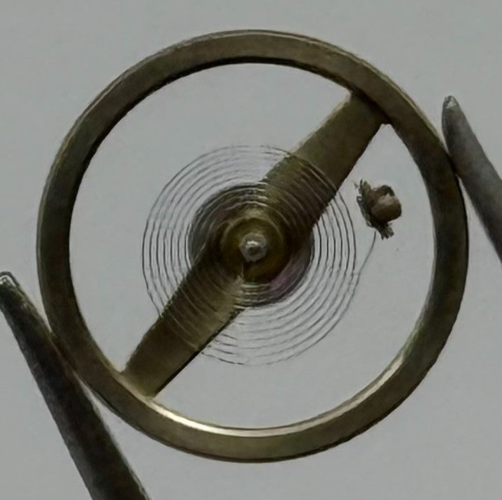 Amida 562 Balance Wheel Complete And Spring 8¾’’’ 874 Watch Movement Parts NOS