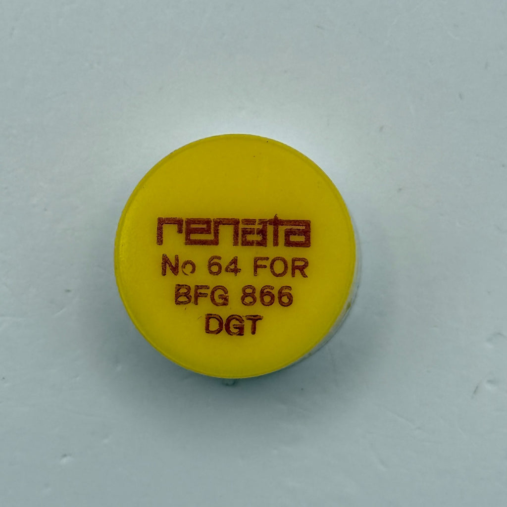 BFG 866 Balance Wheel Complete And Spring Dgt Renata 64 Watch Movement Parts NOS
