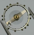 MST 367 Balance Wheel Complete And Spring 8¾’’’ 260 Watch Movement Parts NOS