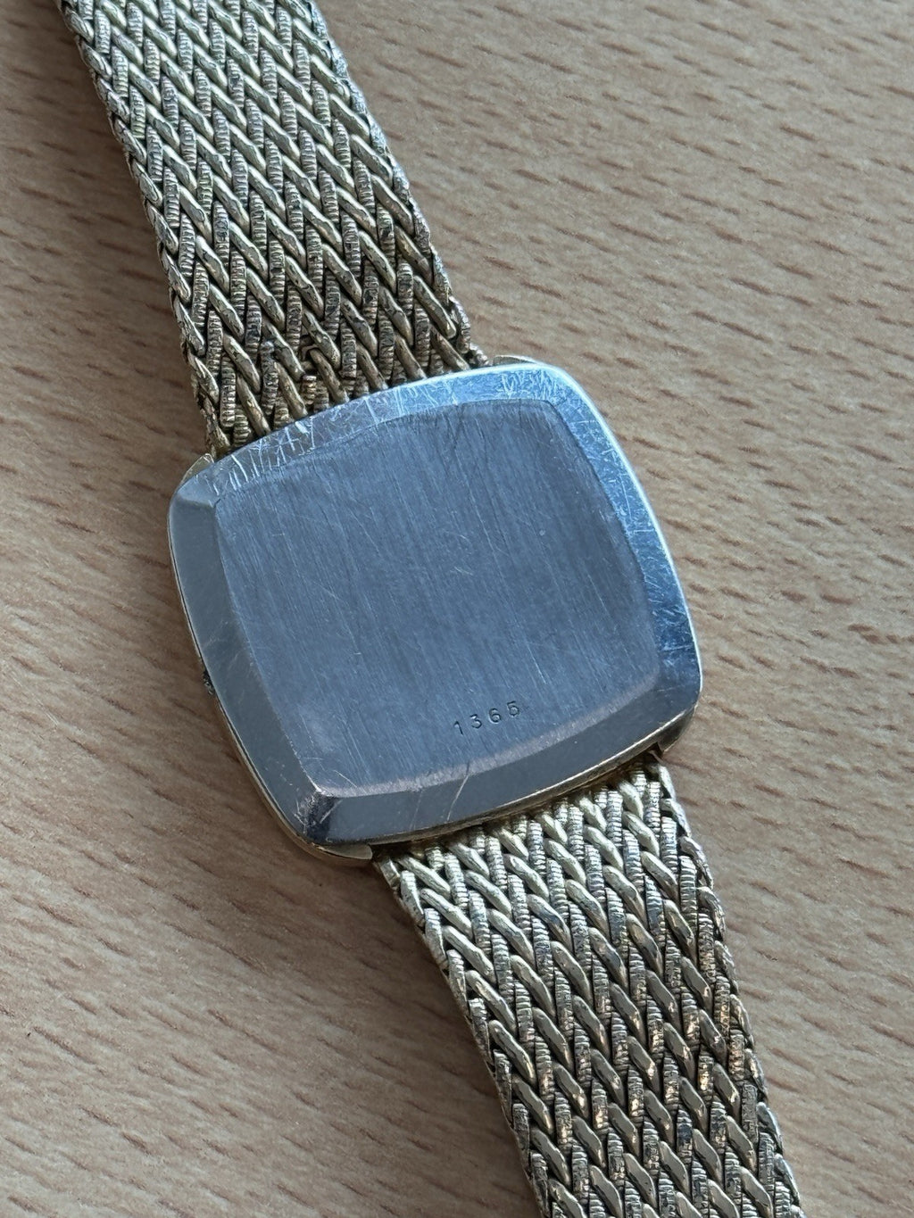 Omega 191.134 Watch Bracelet & Case Omega De Ville 1365 Gold Plated ED 1354/342