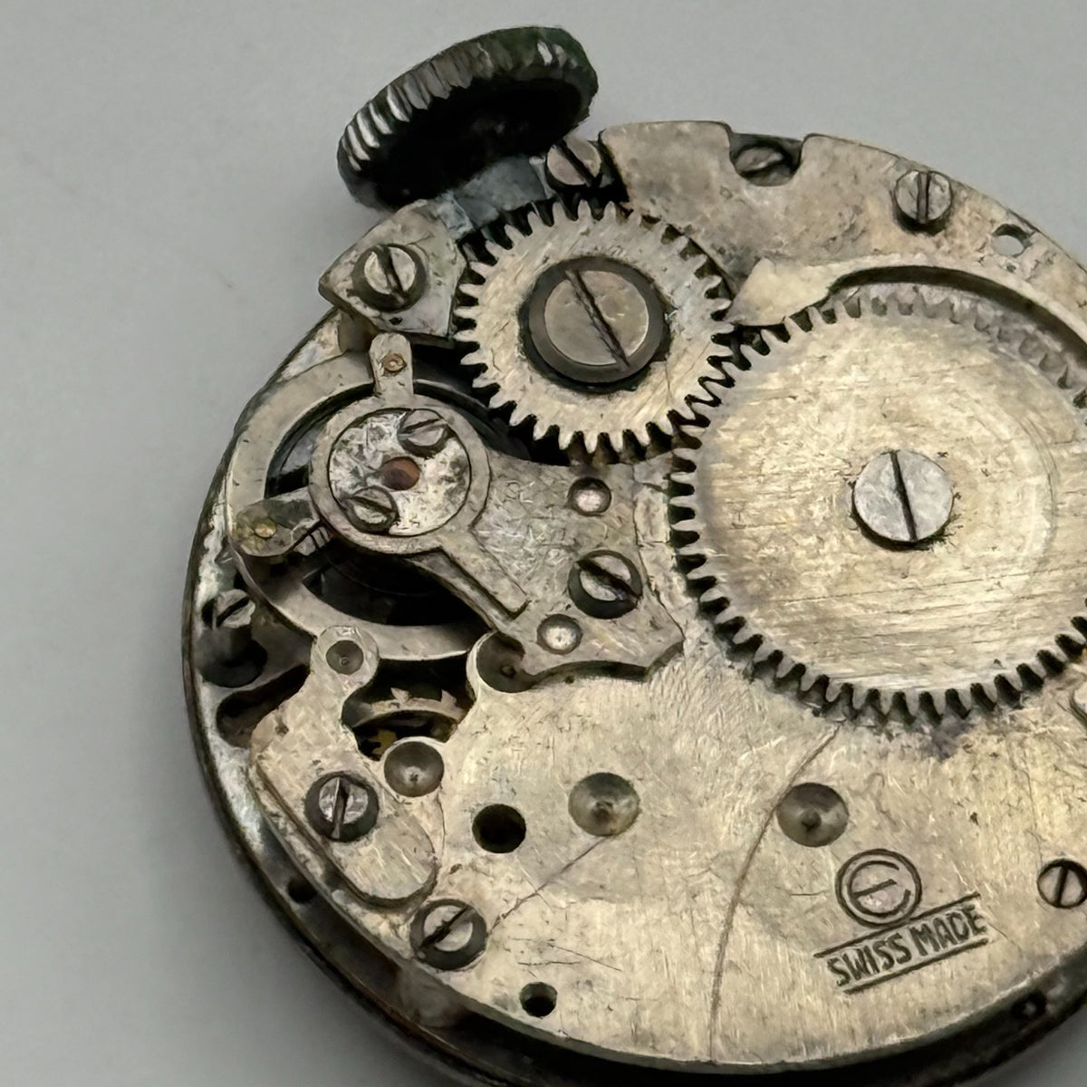 Ebosa 119 Watch Movement - Rocar Sub Seconds - For Parts / Repair - 23.7mm