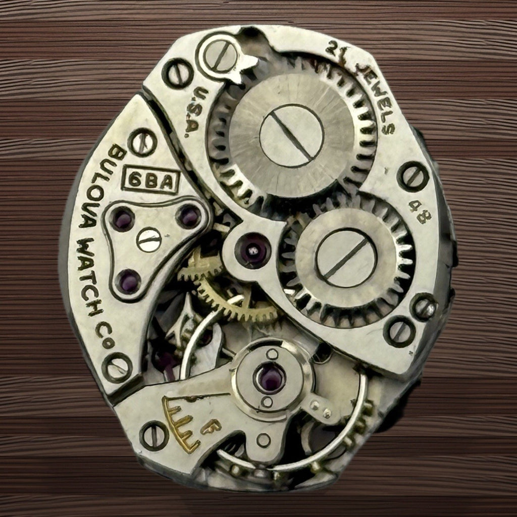 Bulova 6BA Watch Movement - Ladies - For Parts / Repair - 15.3mm