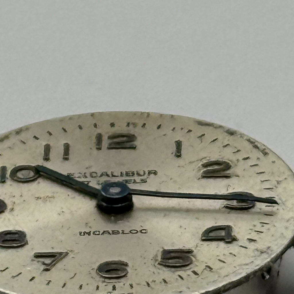 FHF 69 Watch Movement Running Excalibur Swiss Manual Wind Parts Repair 15.3mm