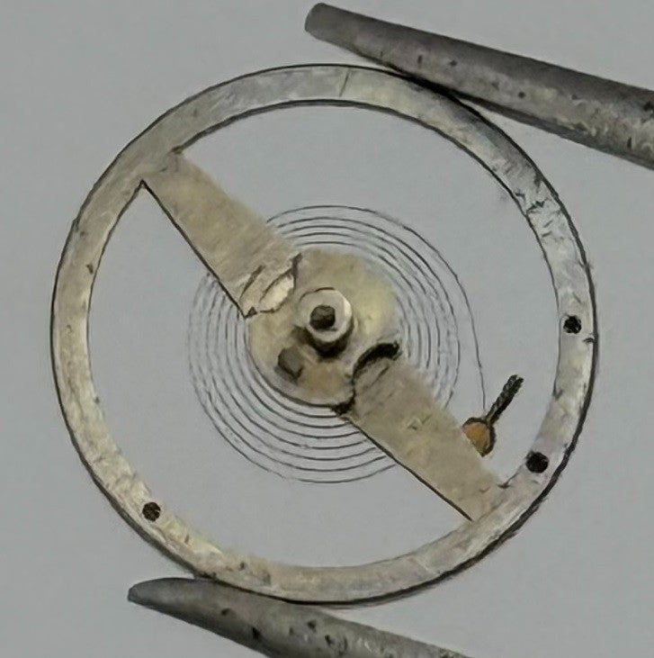 Oris 440 Balance Wheel Complete And Spring 6¾x8’’’ 974 Watch Movement Parts NOS