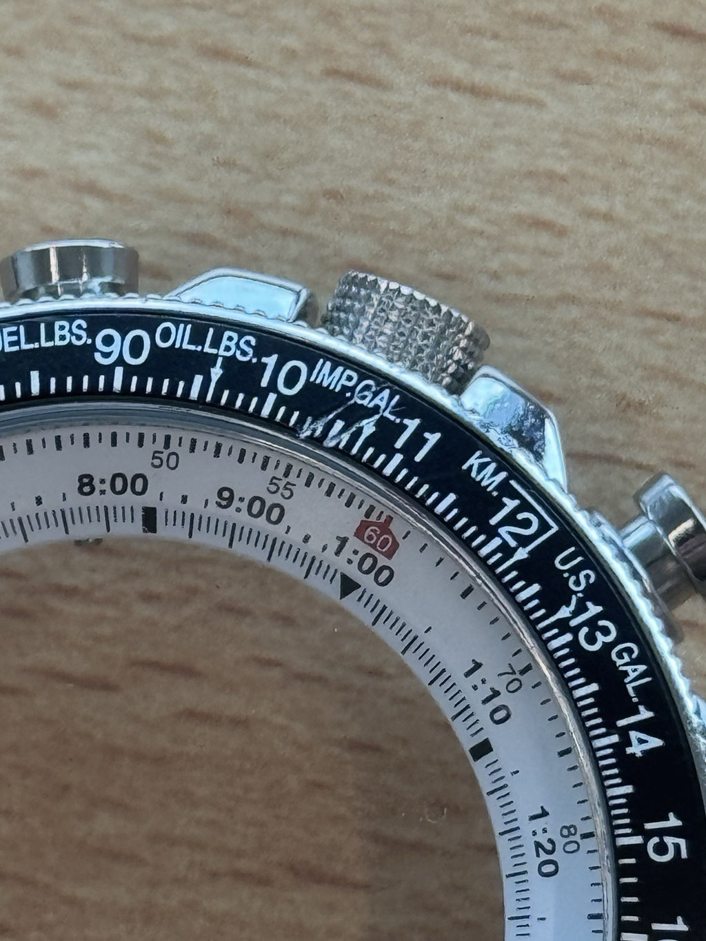 Seiko SSC013 Flightmaster Watch Case - Chronograph - New Old Stock