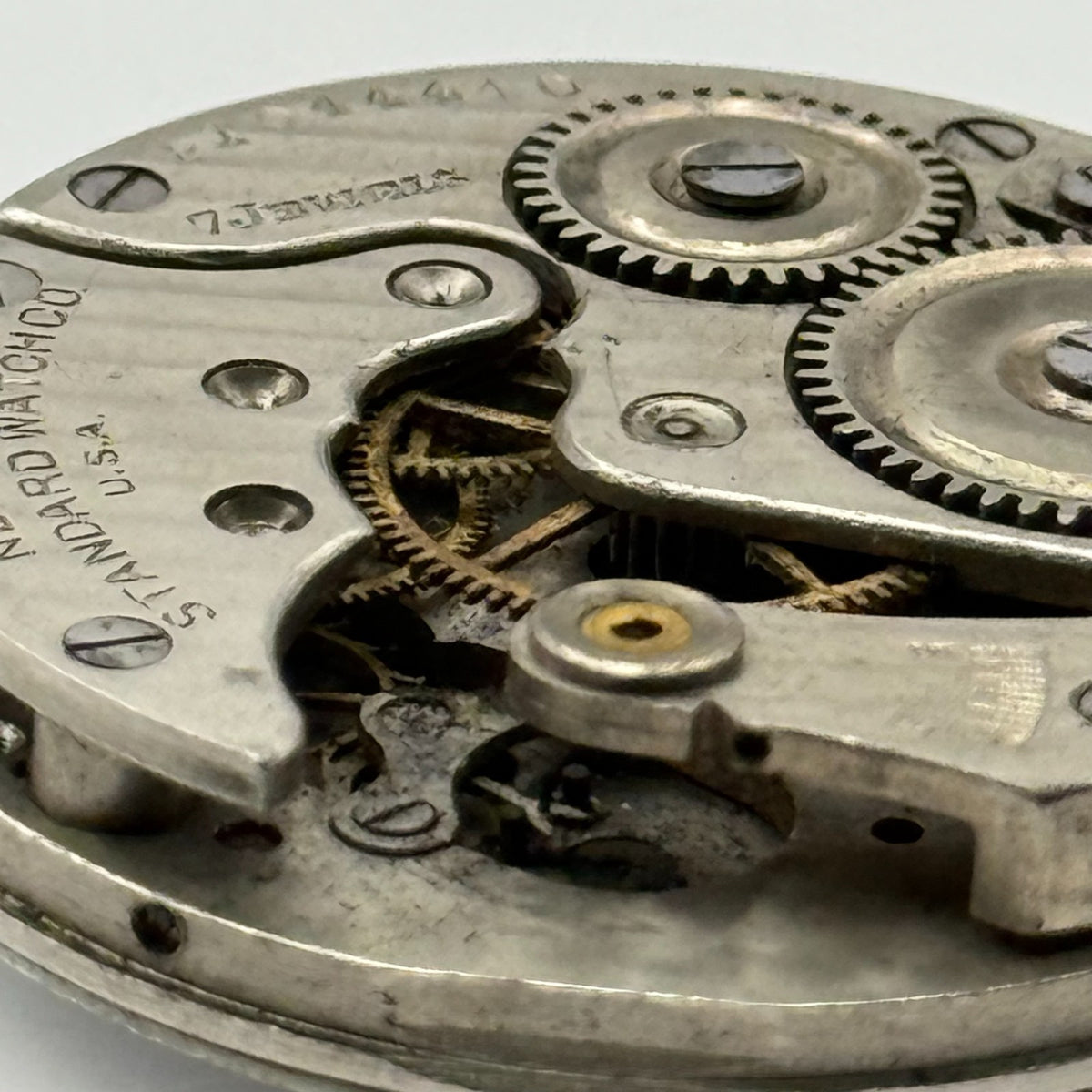 New York Standard Grade 306 Watch Movement Model BI American 0s Parts Repair