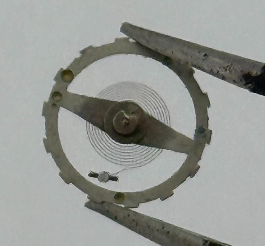 Roseba 70 Balance Wheel Complete And Spring 6¾’’’–8’’’ Watch Movement Parts NOS