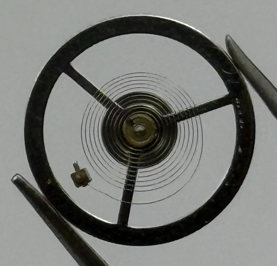 Brac 500 512 528 Balance Wheel Complete And Spring 1819 M Watch Movement NOS