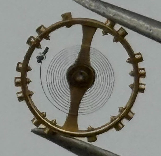 AS 976 1012 Balance Wheel Complete And Spring 29 M Watch Movement Parts NOS