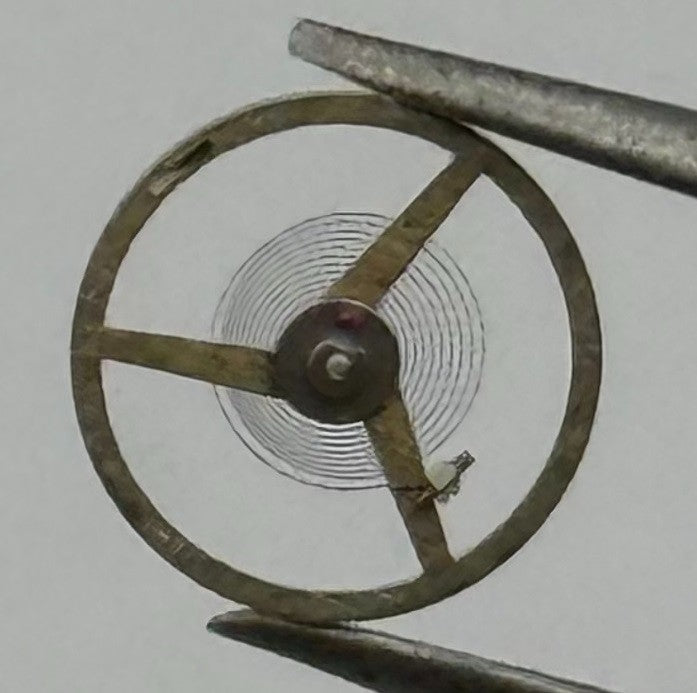 AS 976 1012 Balance Wheel Complete And Spring Renata 29 Watch Movement Parts NOS