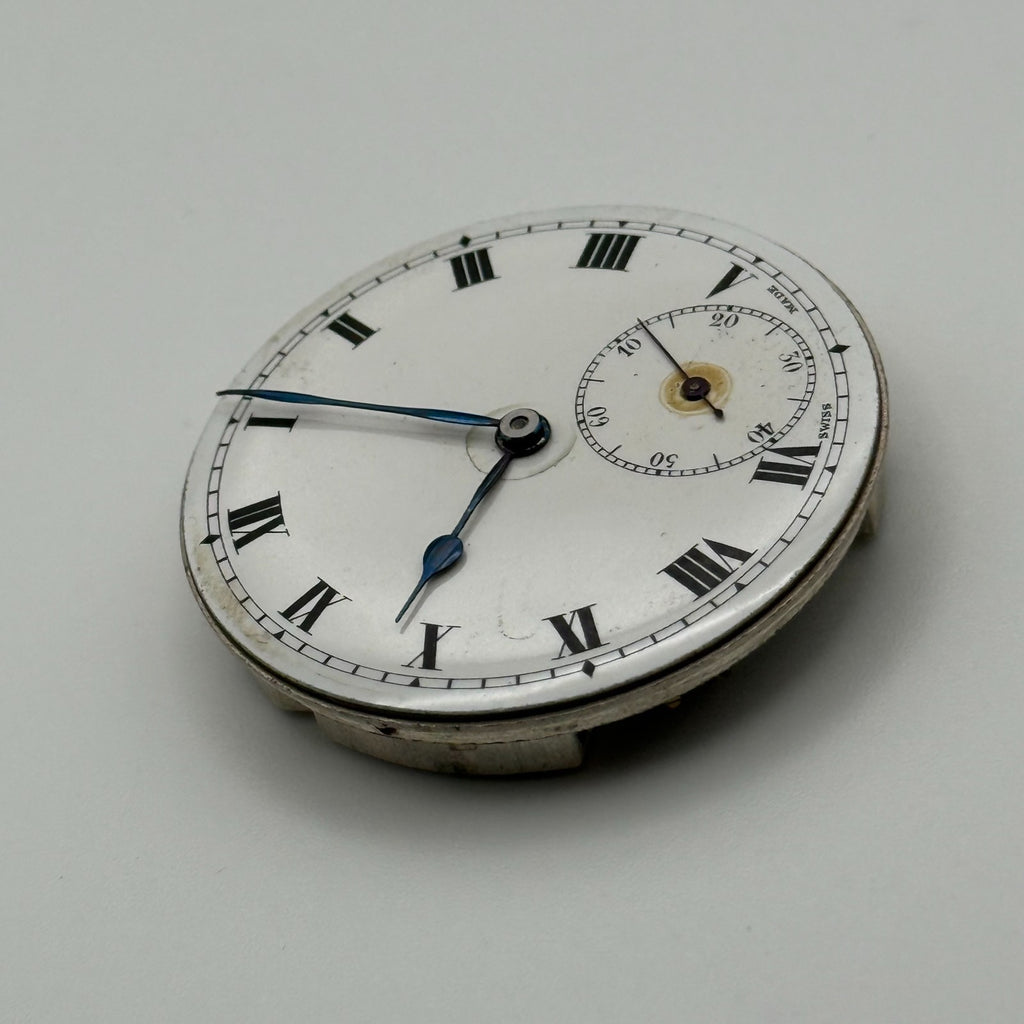Thomas Russell & Son ? Pocket Watch Movement - Jewelled Swiss For Parts - 42.9mm