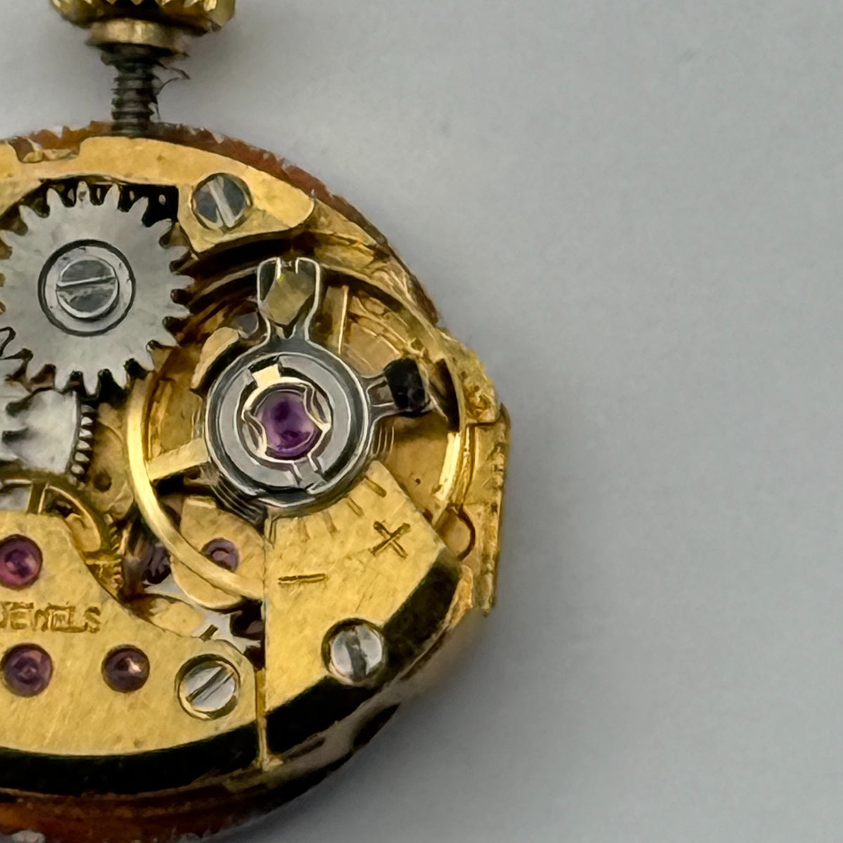ETA 277.001 Watch Movement Running Marvin Revue Swiss Manual Wind Parts 12.9mm