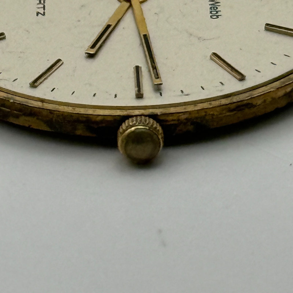 ETA-ESA 255.431 Watch Movement UNTESTED Quartz Mappin & Webb 6J Parts 23.6mm