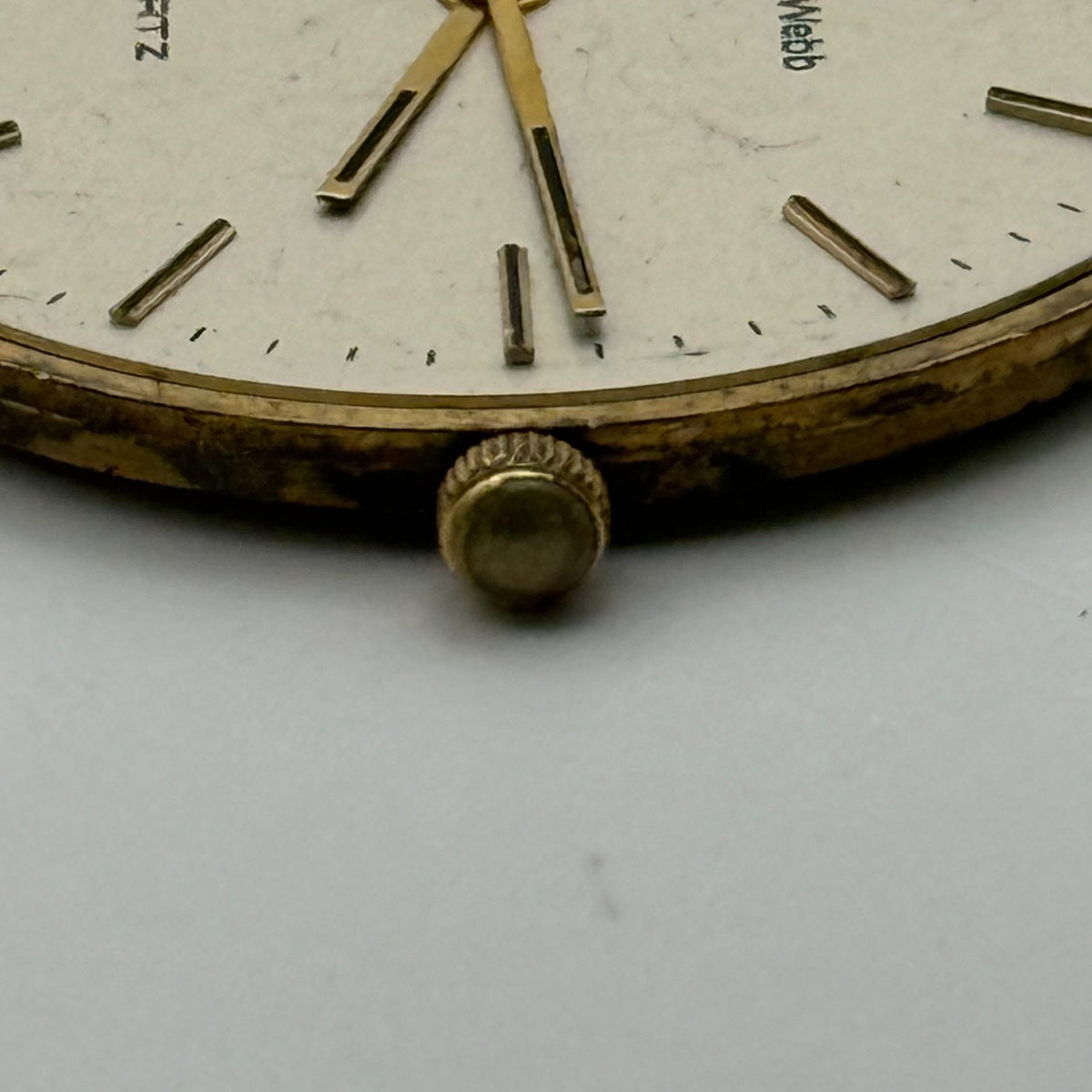 ETA-ESA 255.431 Watch Movement UNTESTED Quartz Mappin & Webb 6J Parts 23.6mm