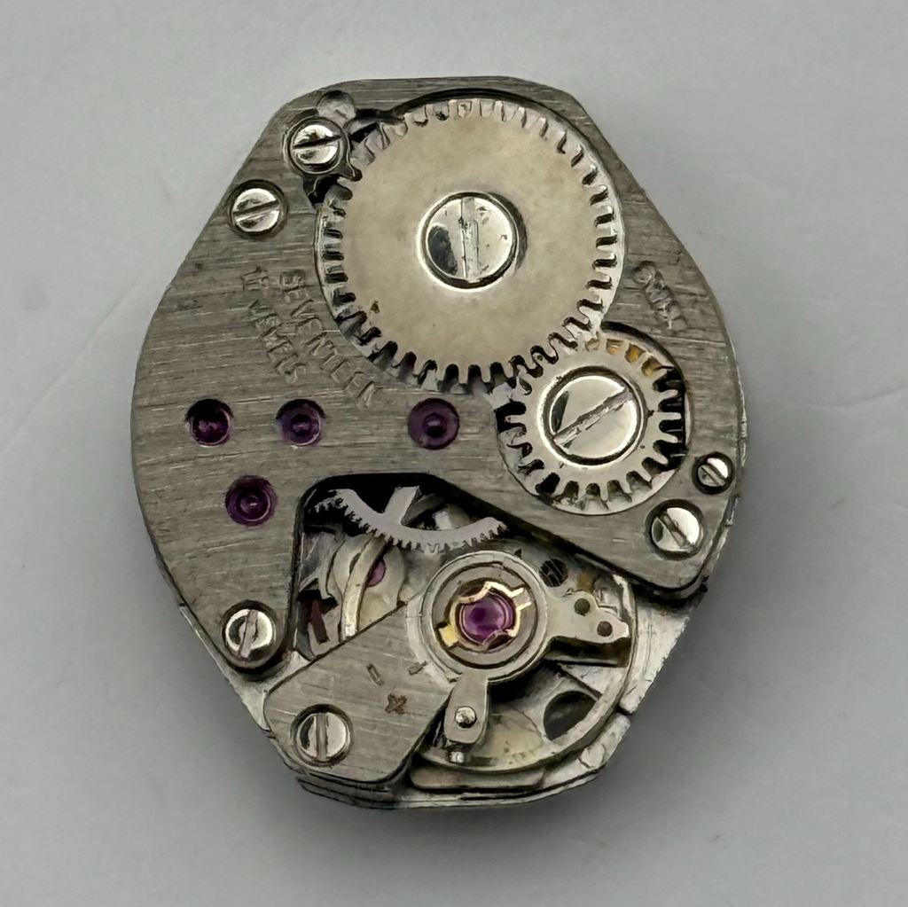 FHF 69-21 Watch Movement Excalibur 17 Jewels Swiss Manual Wind Parts 15.3mm