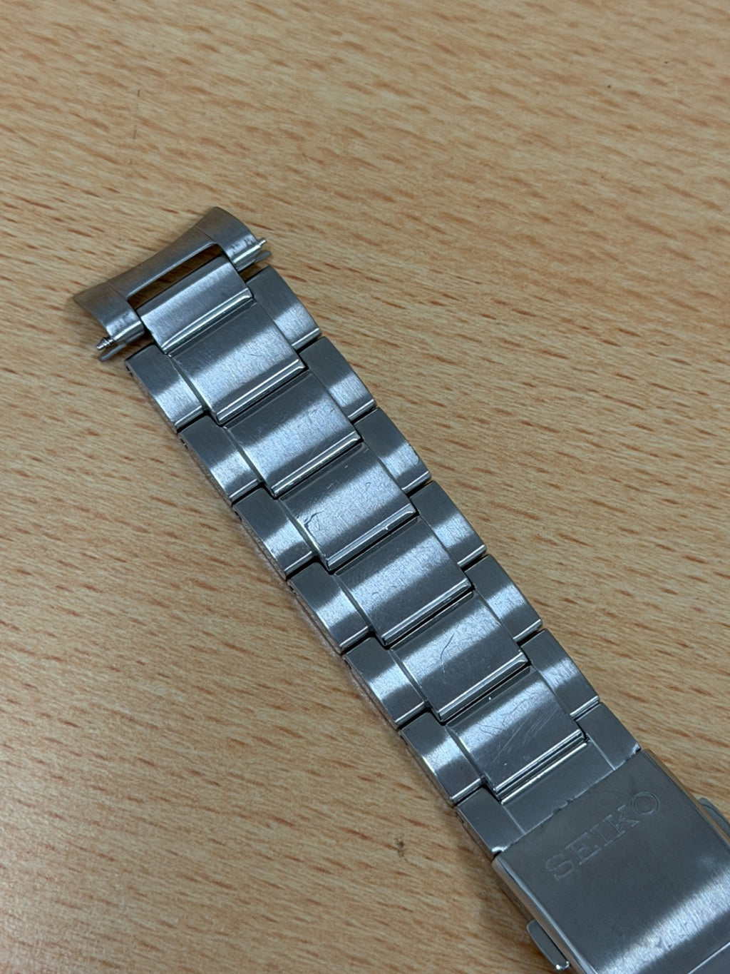 Seiko M0ES-D-I Bracelet - 754 - For 5M62 Kinetic - 20mm Ends - Stainless Steel