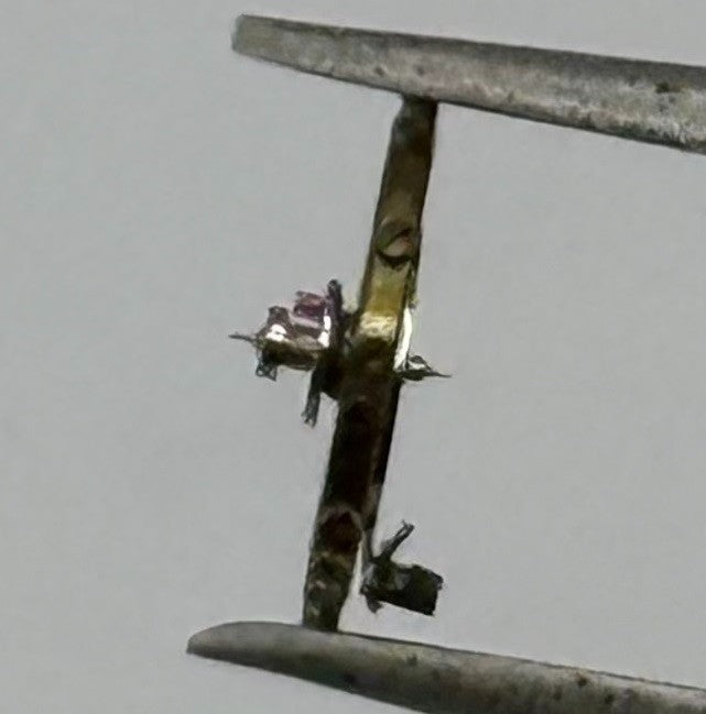 Peseux 100 Balance Wheel Complete And Spring 5¼’’’ Watch Movement Parts NOS
