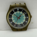 33mm Vintage 1992 Swatch Screw Driver 24 Hour Quartz Watch UNTESTED PARTS REPAIR
