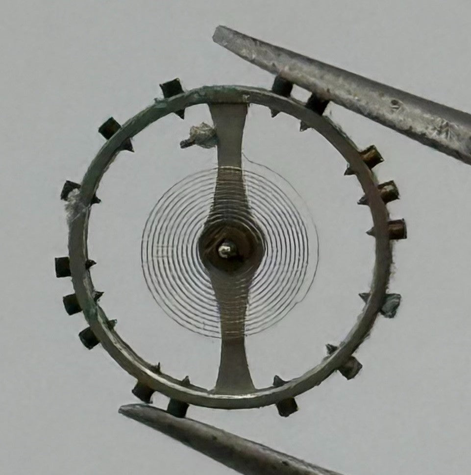 Lorsa 238 B Balance Wheel Complete And Spring 10½’’’ 4764 Watch Movement Parts