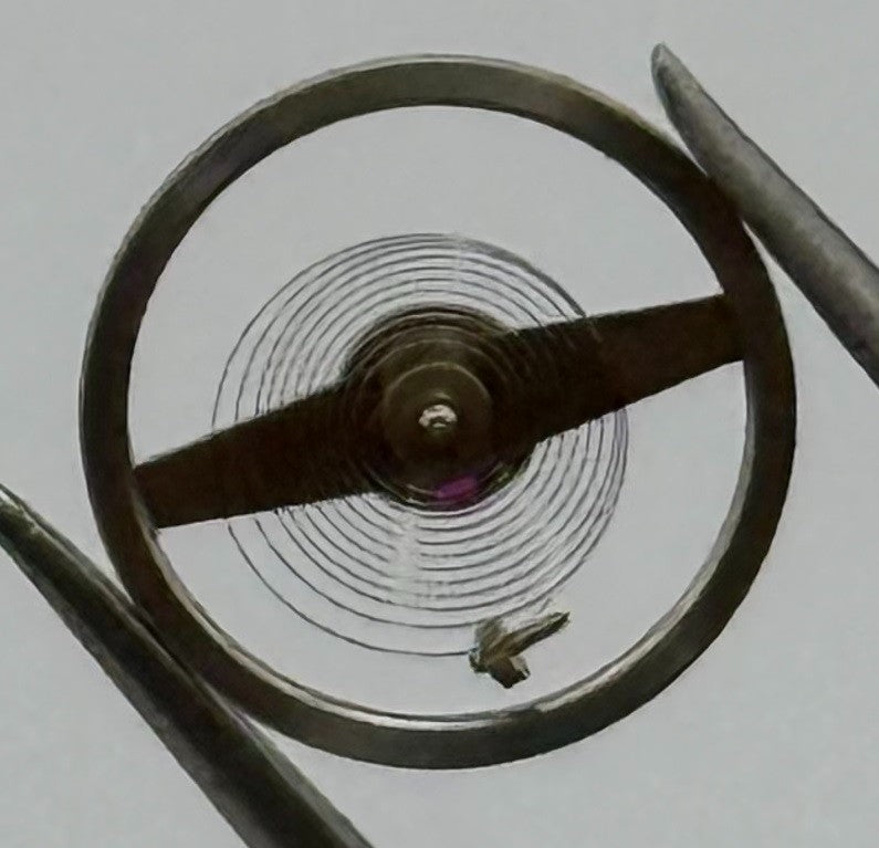 Special Balance Wheel Complete And Spring 10½’’’ Watch Movement Parts NOS