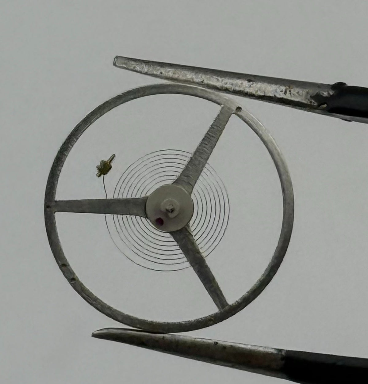 Oris 710 712 Balance Wheel Complete And Spring 10½’’’ 1833 Watch Movement Parts
