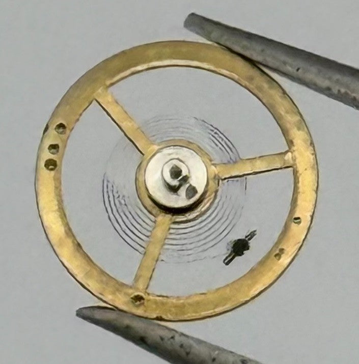 EB 1612 Balance Wheel Complete And Spring 6 3/4-8''' 950 Watch Movement Parts