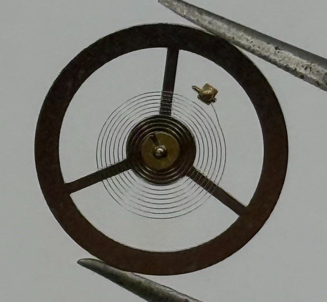 EB 8800 Balance Wheel Complete And Spring 12’’’ Renata 1309 Watch Movement Parts