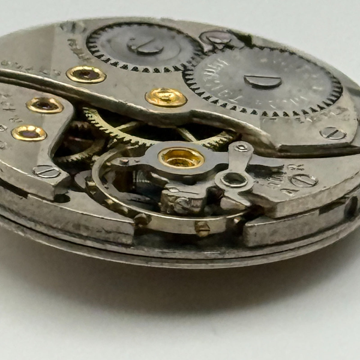 Cyma R424 Watch Movement Cymaflex 17J Swiss Manual Wind Parts Repair 19.7mm