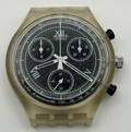 Vintage Swatch Chronograph Watch SCK110 See Through 1995 ETA Quartz Swiss Parts