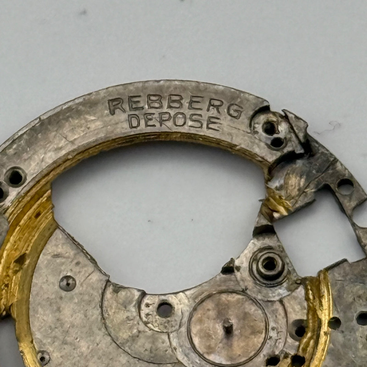 Rolex Rebberg 339 Watch Movement - Depose - For Parts / Repair - 24.9mm