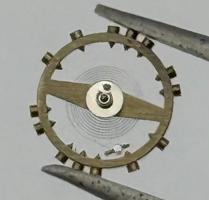 AS 1677 Balance Wheel Complete And Spring Renata 1224 M Watch Movement Parts NOS