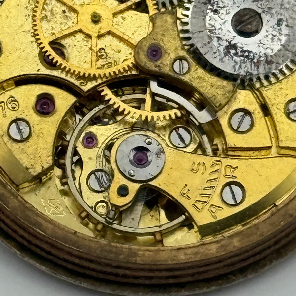 Rotary Maximus Revue 76 Watch Movement Good Balance Manual Wind Parts 26.9mm