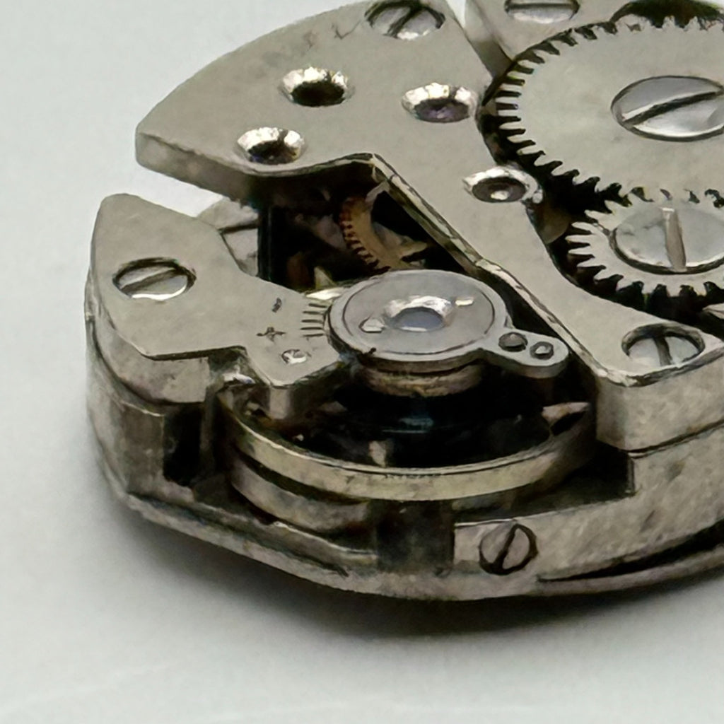 GS 30 Watch Movement MuDu 17 Jewels Swiss Manual Wind Parts Repair 12.9mm