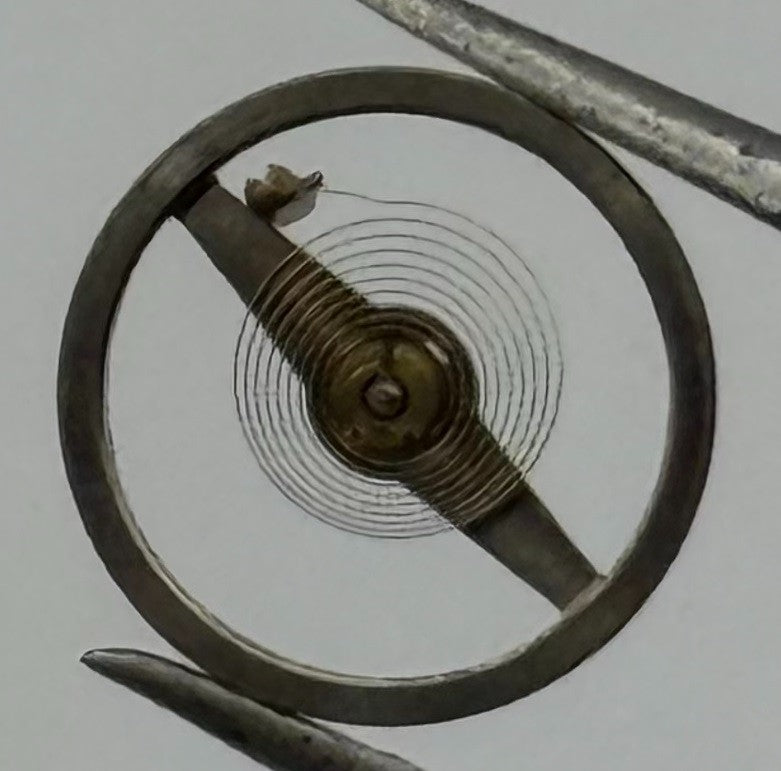 Oris 491/1 Balance Wheel Complete And Spring 8¾’’’ 3274 Watch Movement Parts NOS