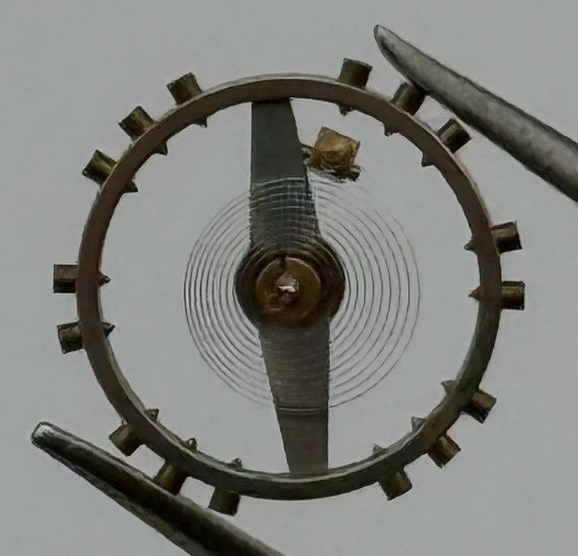 Bifora 2025 Balance Wheel Complete And Spring 8-12’’’ 492 Watch Movement Parts