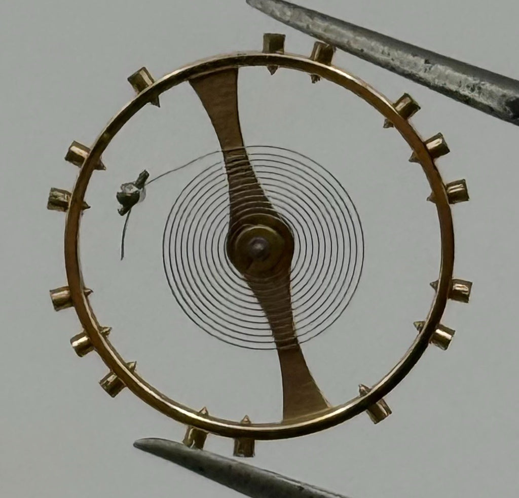 AS 1188 Balance Wheel Complete And Spring Renata 549 M Watch Movement Parts NOS