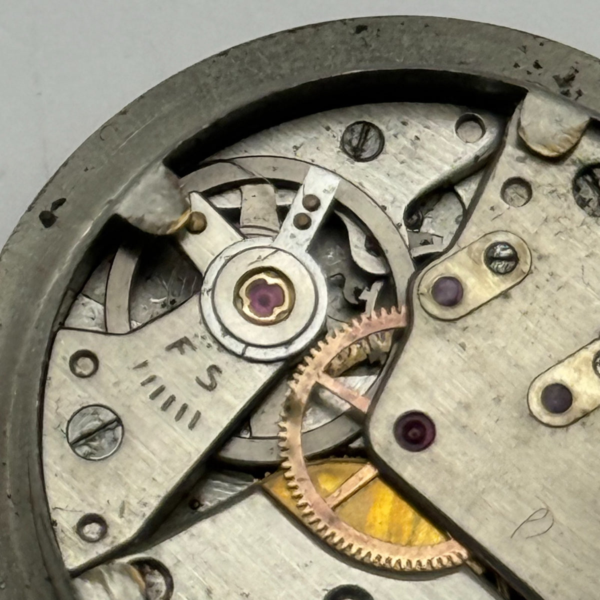 Tramier Watch Movement 17 Jewels Shockproof Swiss Manual Wind Parts 23.6mm