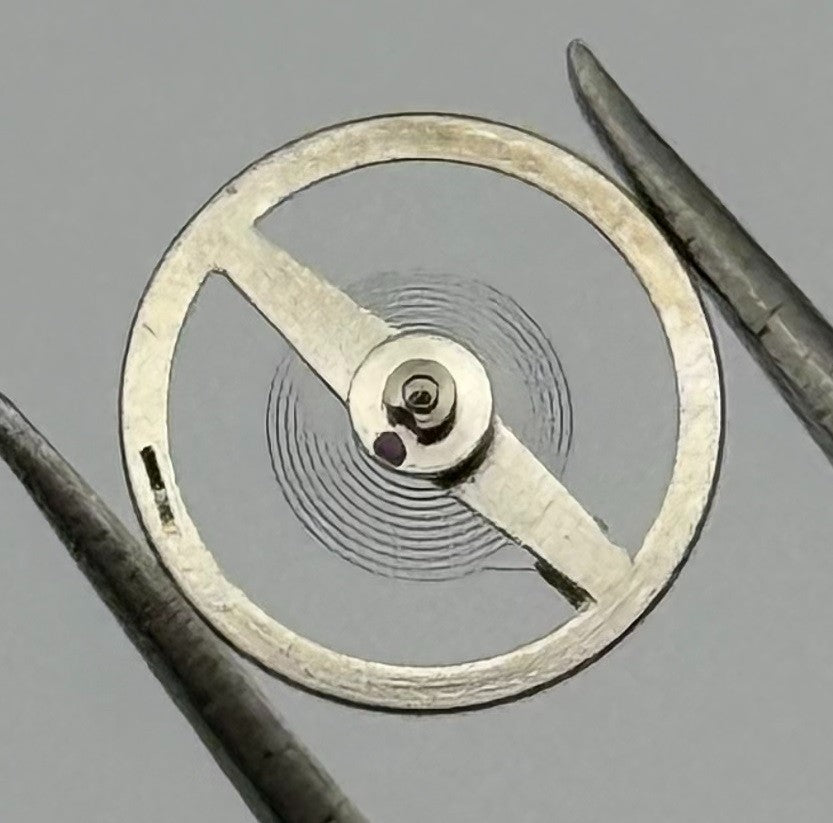 BFG 925 Balance Wheel Complete And Spring 6¾’’’ 4440 Watch Movement Parts NOS