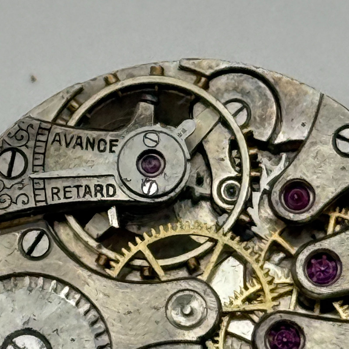 Unidentified 996 Watch Movement Manual Wind Vintage Parts Repair 24.2mm
