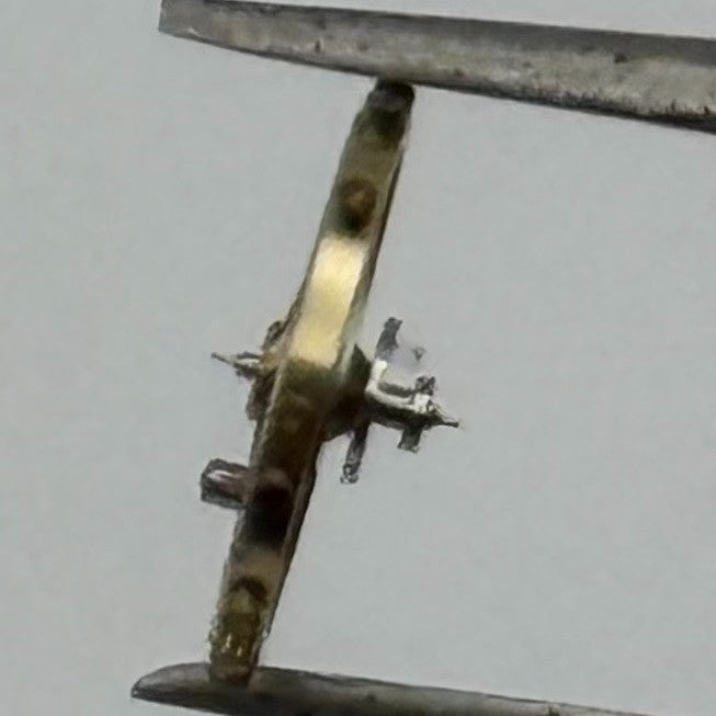 Derby 127 Balance Wheel Complete And Spring 5¼’’’ 103 Watch Movement Parts NOS