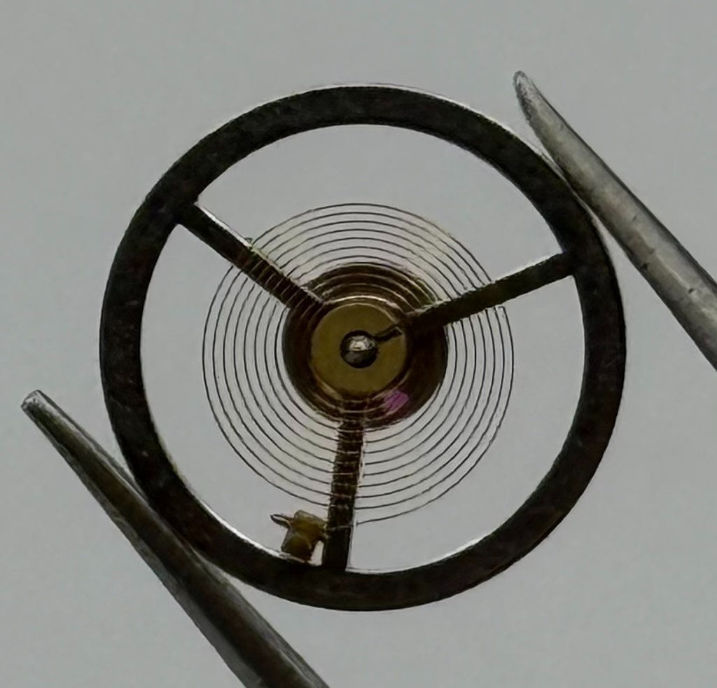 BFG 866 PL Balance Wheel Complete And Spring Renata 65 Watch Movement Parts NOS